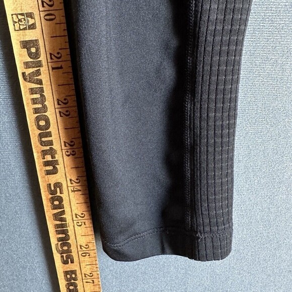 Nike Pro Training Workout Tights Womens Size Small Black Athletic Swoosh 932078 - Picture 11 of 15